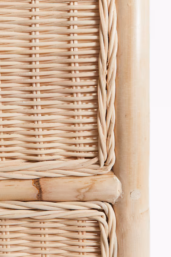 Плетеная стеллаж