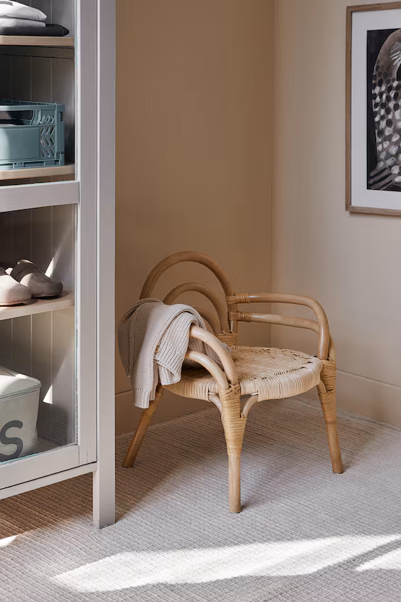 Детский кресло из ротанга