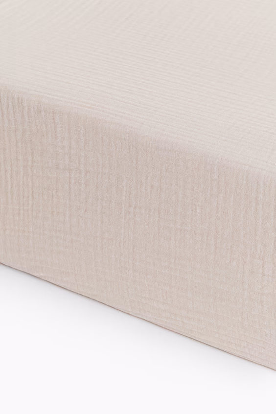 Пододеяльник для детской кроватки из муслина