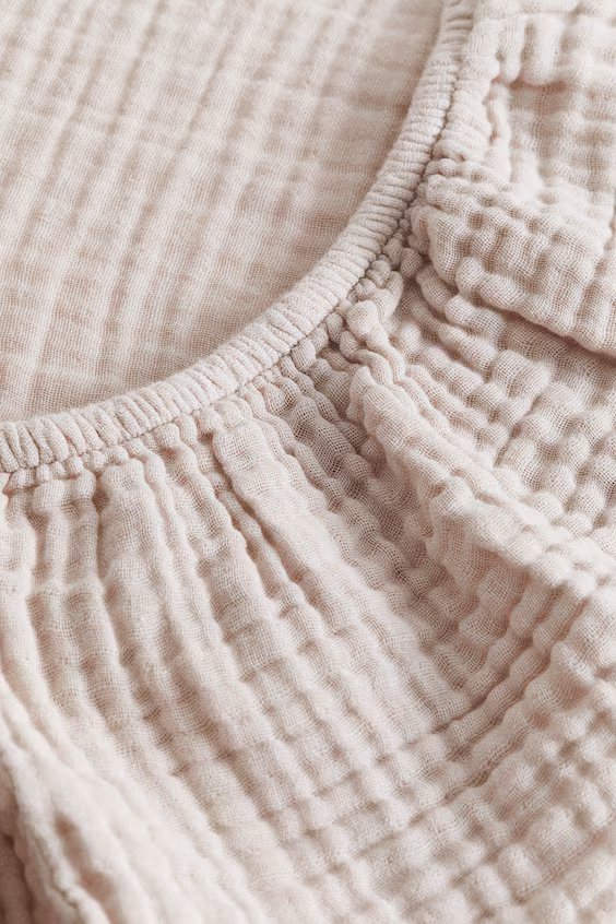 Пододеяльник для детской кроватки из муслина