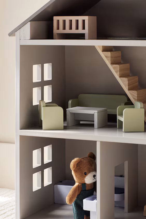 Conjunto деревянный для кукольного дома