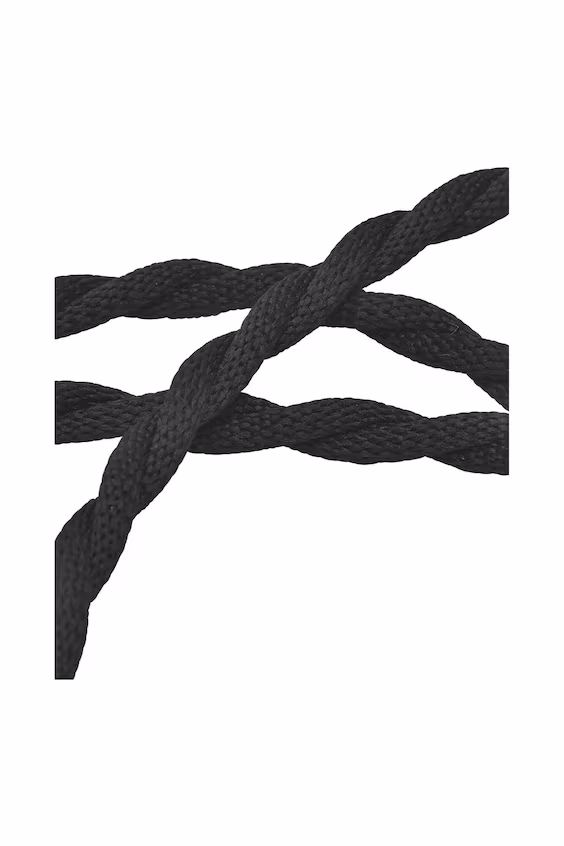 Комплект потолочного цветочного карниза с оплетенным кабелем 13см