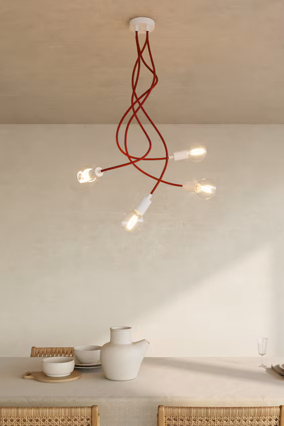 Потолочный светильник flex с 4 лампами