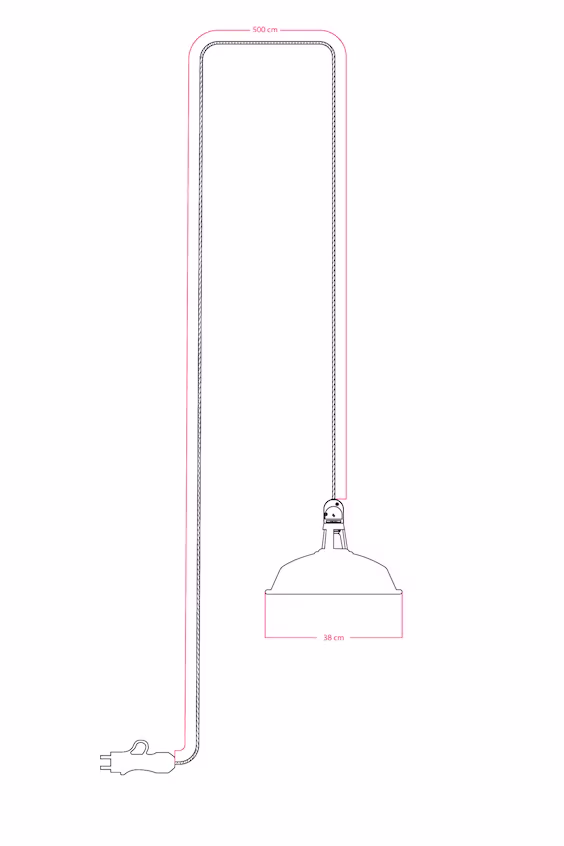 Наружный настольный светильник с штепсельной вилкой и абажуром с лампой
