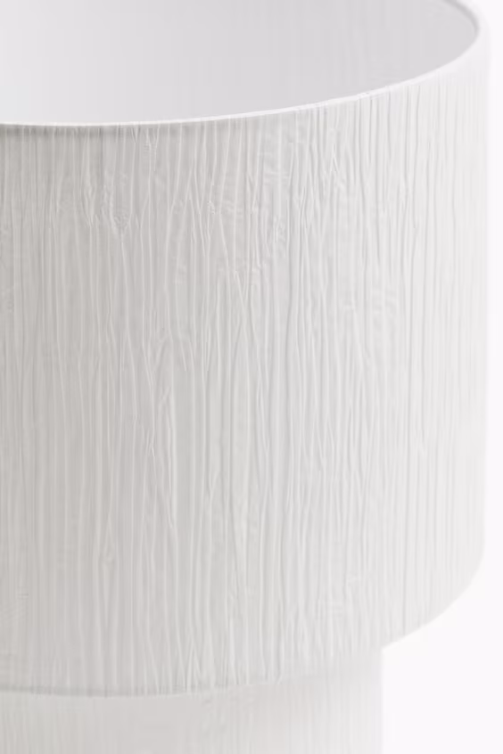 Настольная лампа малая в тканевом покрытии