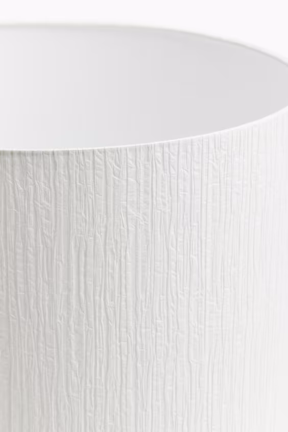 Настольная лампа большая в тканевом покрытии