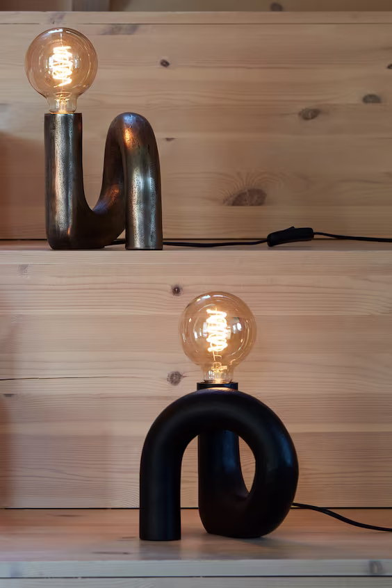 Настольная лампа notice в виде узла 30 см