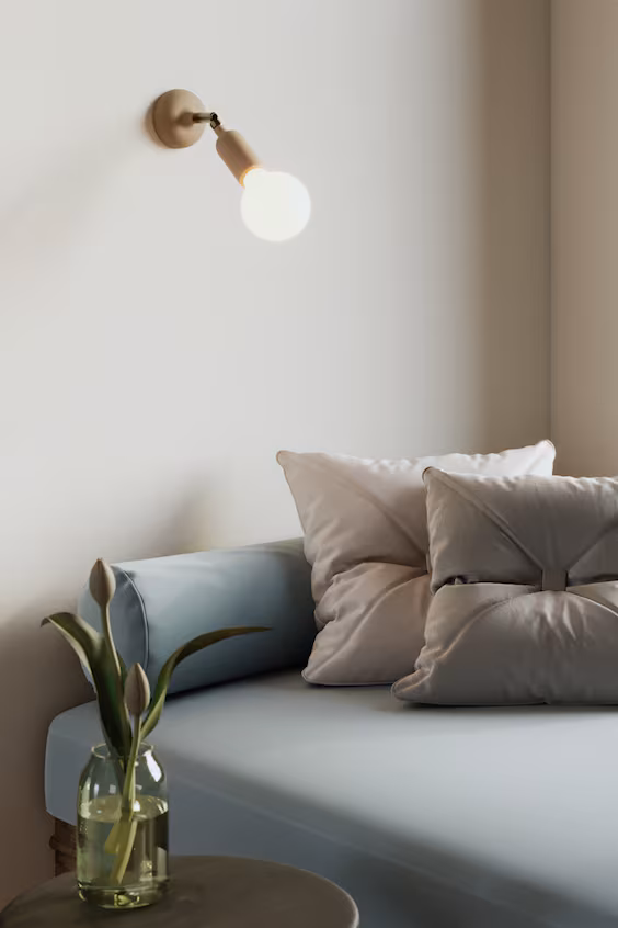 Набор из 2 светильников из силикона с лампами