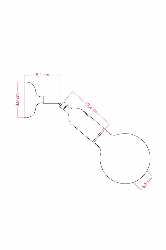 Набор из 2 светильников из силикона с лампами
