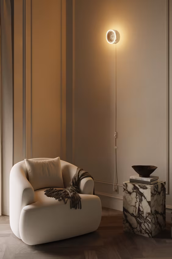 Бра со светодиодным кольцом