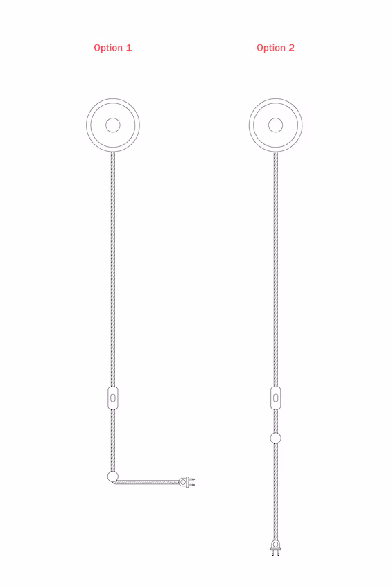 Бра со светодиодным кольцом