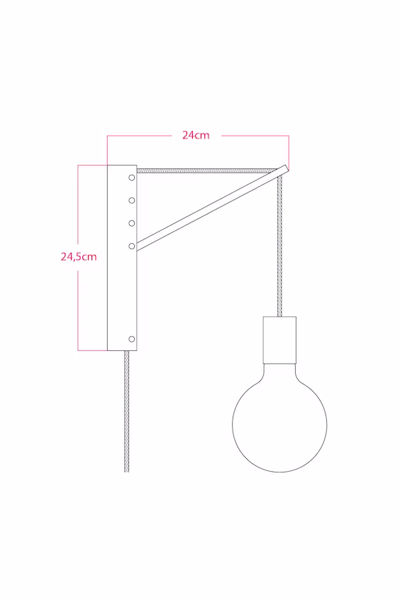Бра pinocchio с лампой