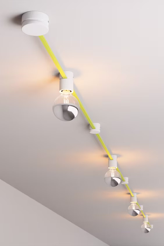 Настенная или потолочная модульная настольная лампа с 3 лампами