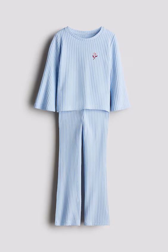 Комплект из 2-х предметов рубчиковой ткани