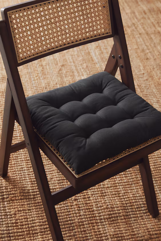 Набор из 2 подушек для стула из хлопка