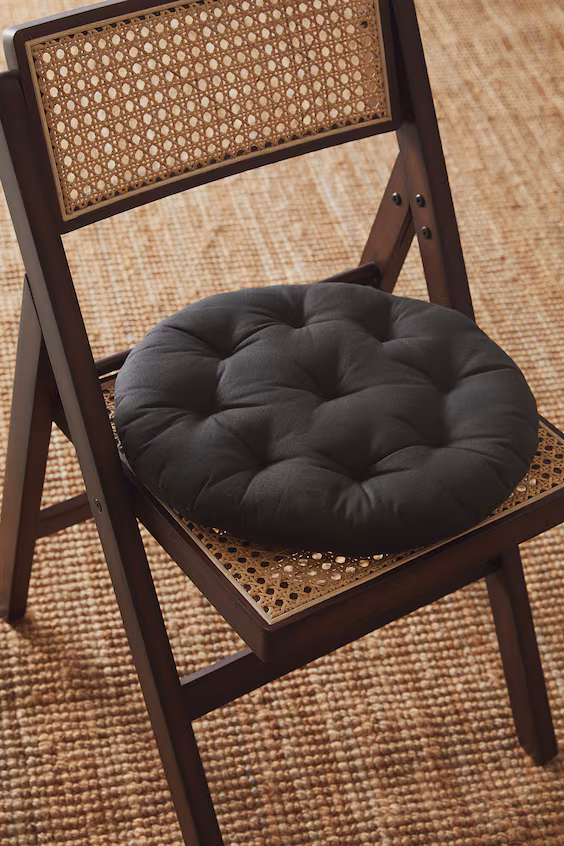 Набор из 2 круглых подушек для стульев