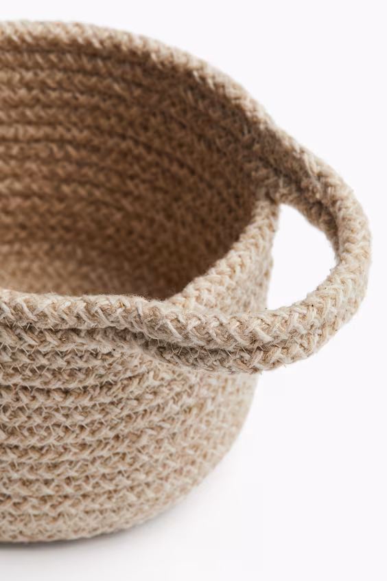 Экстра-маленькая корзина для хранения из хлопка