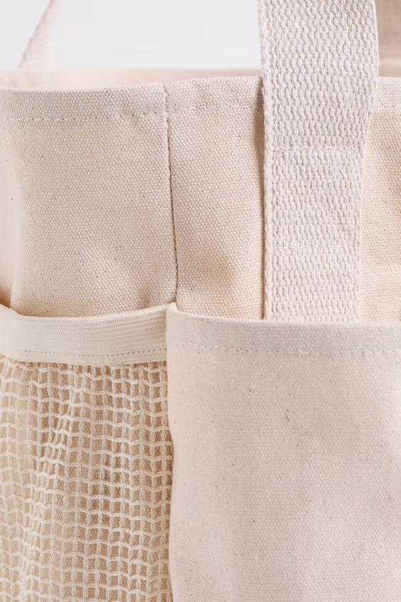 Сумка-шоппер из хлопкового холста