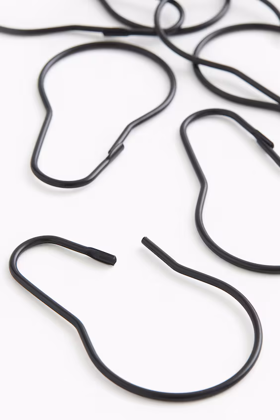 Кольца для душевой занавески