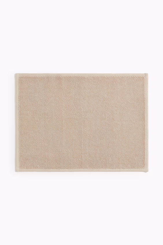 Коврик для ванной комнаты из хлопка