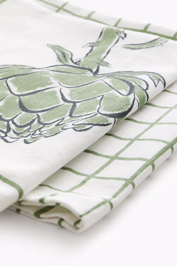 Набор из 2 кухонных полотенец