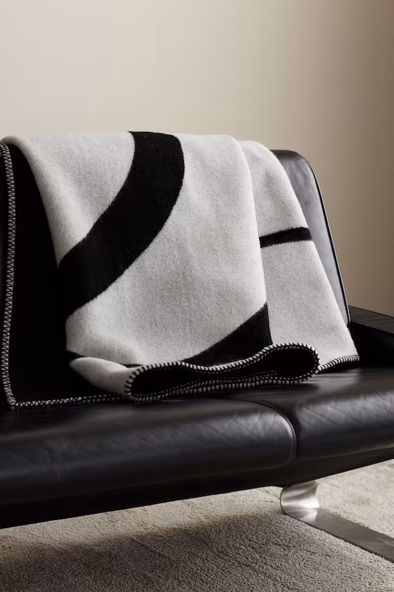 Плед из шерстяной смеси