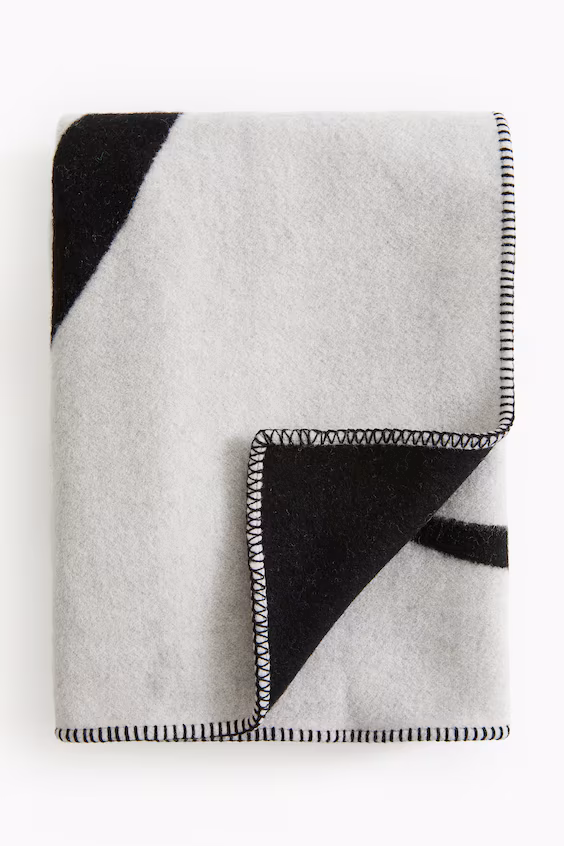 Плед из шерстяной смеси