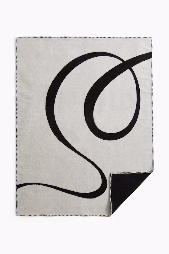 Плед из шерстяной смеси