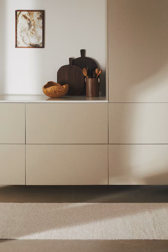 Ковер из хлопка с бахромой