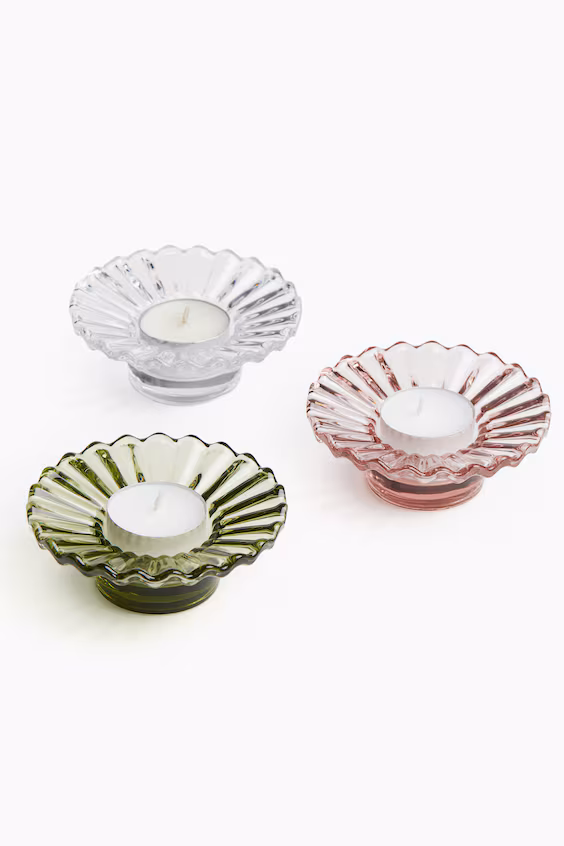 Подсвечник-лампадник из стекла