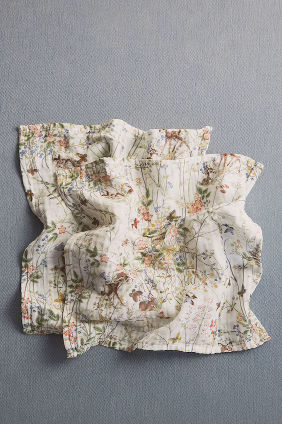 Pack de 2 пеленок муслина маленьких