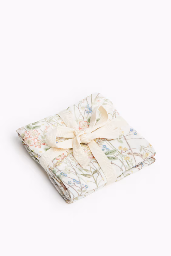 Pack de 2 пеленок муслина маленьких