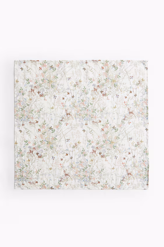 Одеяло для младенца из муслина