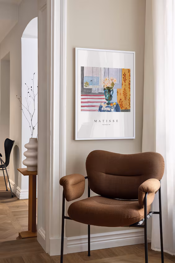 Постер vase of flowers