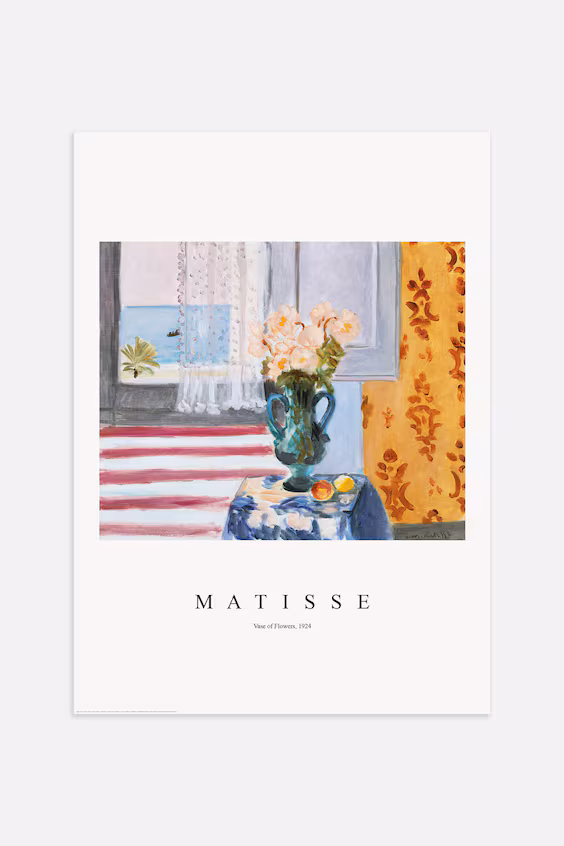 Постер vase of flowers