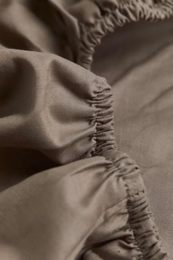 Простынь на резинке из хлопка