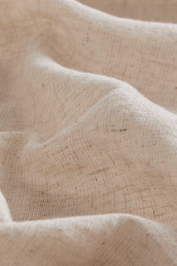 Набор из 1 широкого занавеса в льняной смеси