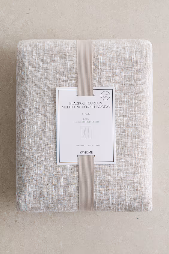 Комплект широких затемняющих штор, 1 шт.