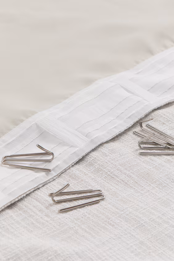 Набор из 1 широкого занавеса из плотной ткани