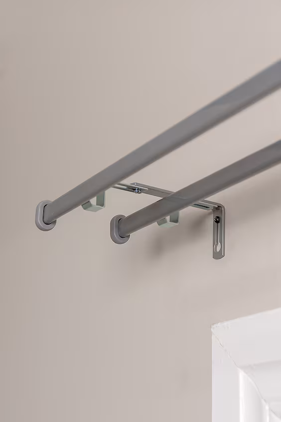 Двойной набор штанг для занавесок модена