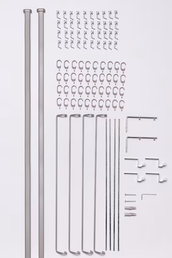 Двойной набор штанг для занавесок модена