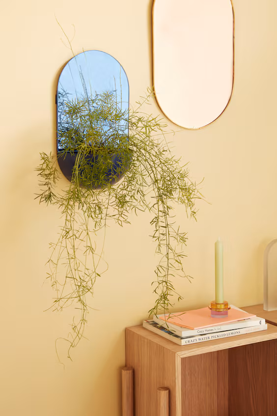 Настенное зеркало-дизайнерский вазон