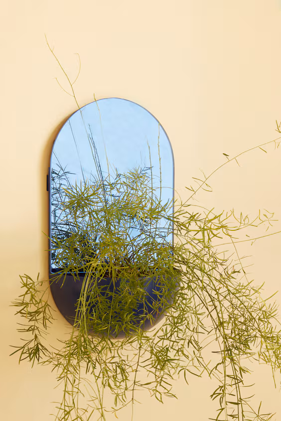 Настенное зеркало-дизайнерский вазон