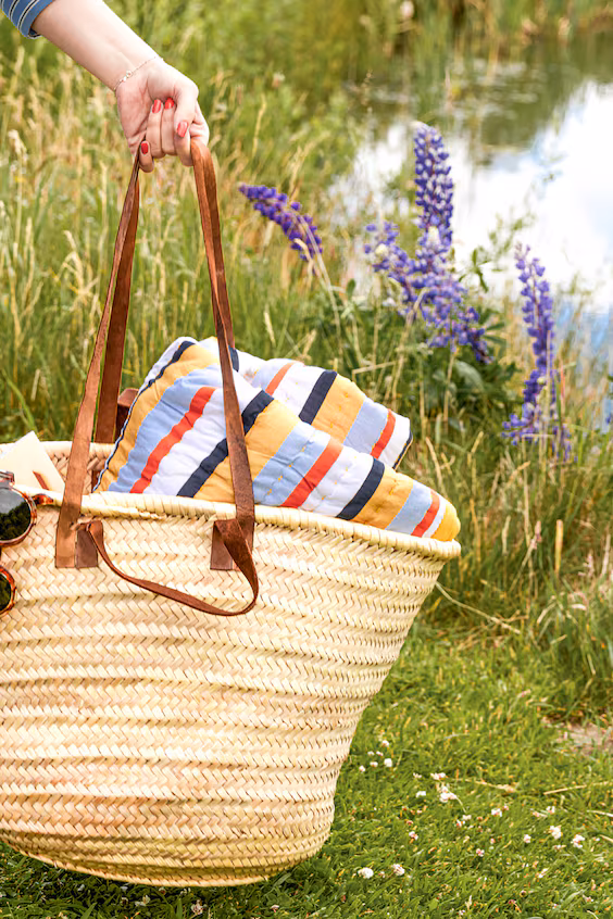 Плед в клетку