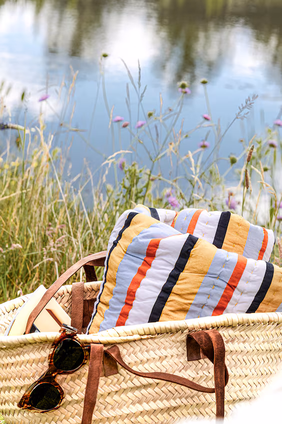 Плед в клетку