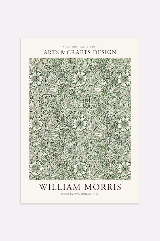 Плакат marigold william morris ii