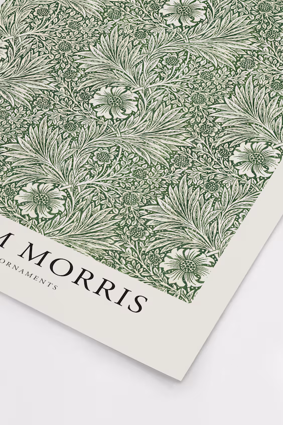 Плакат marigold william morris ii