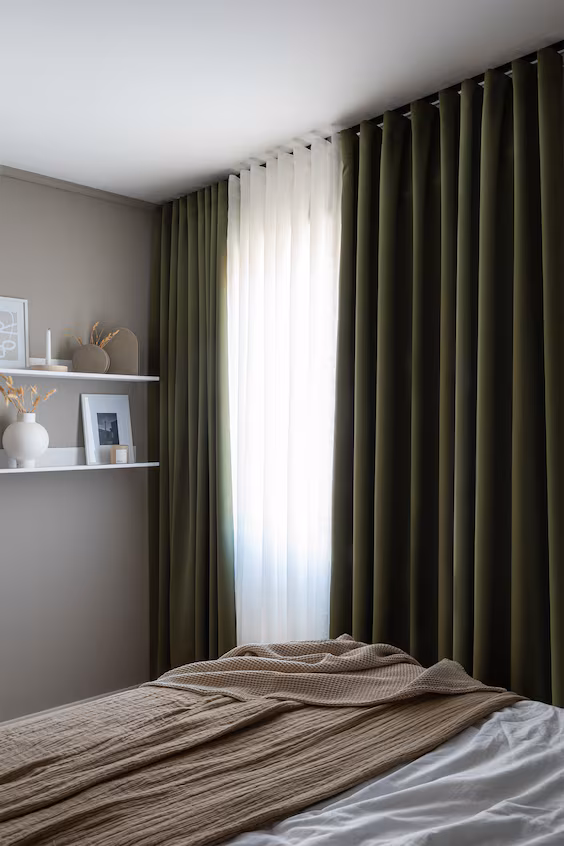 Набор из 1 широких занавесок stilla