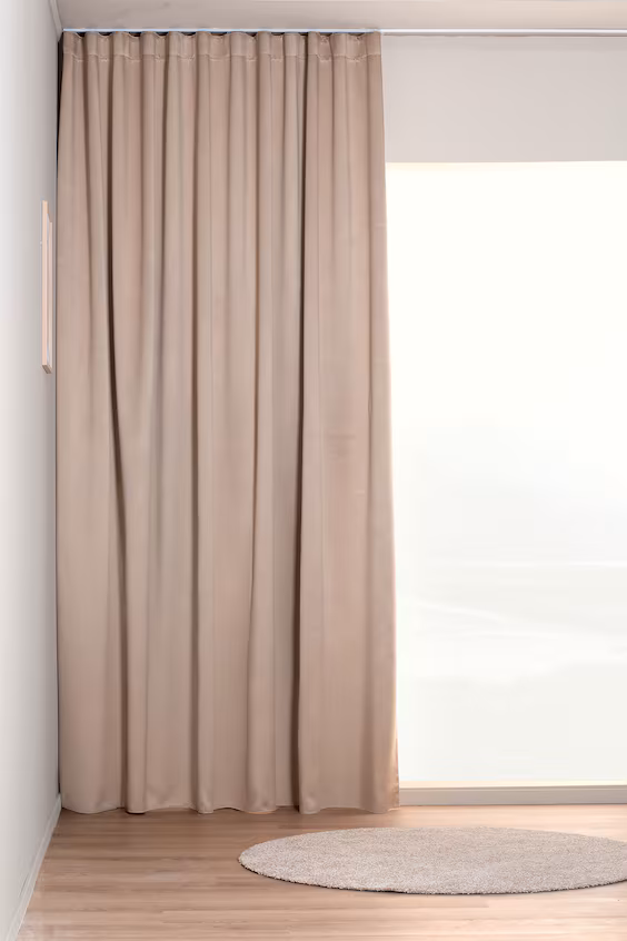 Пара широких занавесок stilla h&m