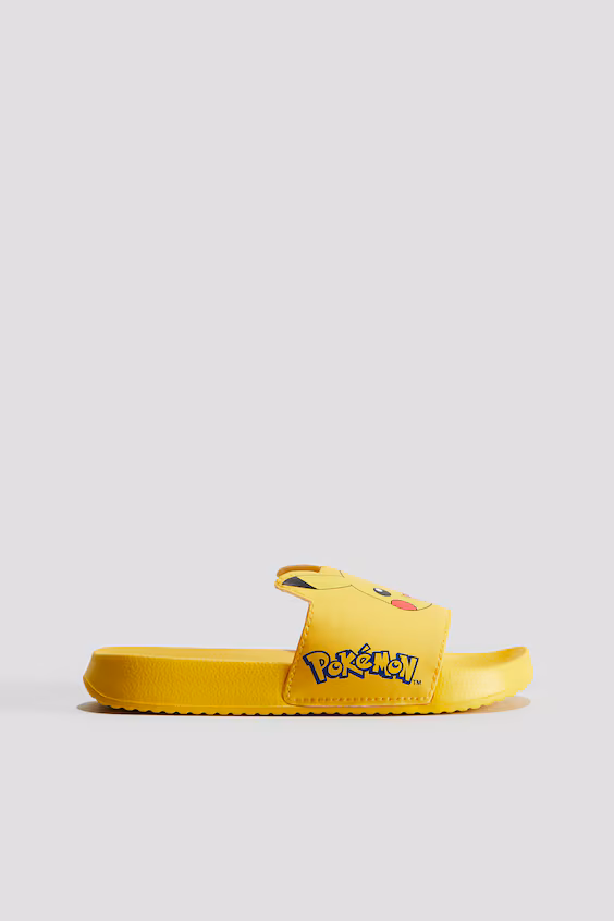 Шлепанцы с принтом для ванной